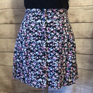 🚫 Floral high waisted skirt